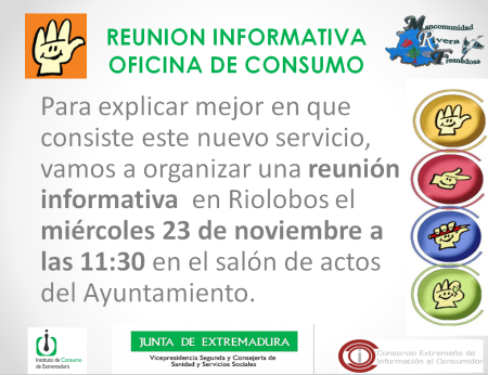 Imagen 23 de Noviembre - Reunión informativa oficina de consumo