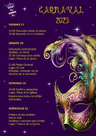 Imagen 17, 18, 19 y 22 - Carnaval en Riolobos 2023.