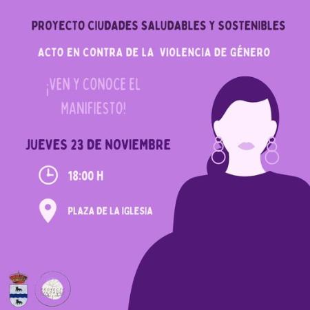Imagen 23 de Noviembre - Acto contra la violencia de género