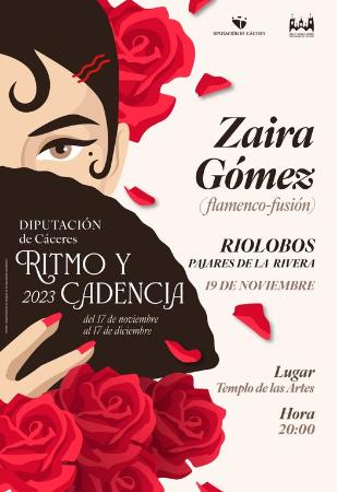 Imagen 19 de Noviembre - Actuación de Zaira Gómez en Pajares de la Rivera