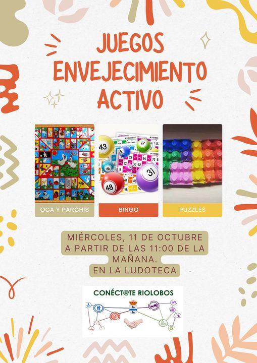 Imagen 11 de Octubre - Conect@te Riolobos. Juegos envejecimiento activo