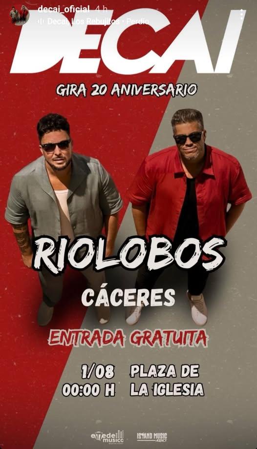 Imagen 1 de Agosto - Actuación del grupo Decai