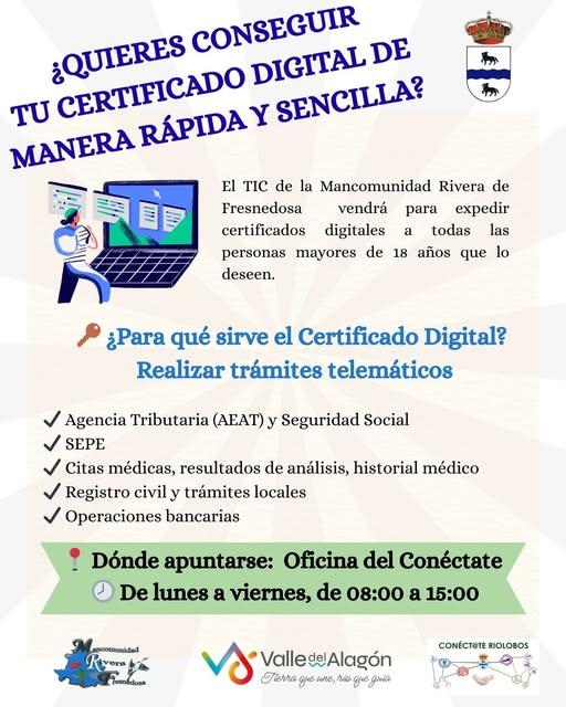 Imagen ¿QUIERES CONSEGUIR TU CERTIFICADO DIGITAL?