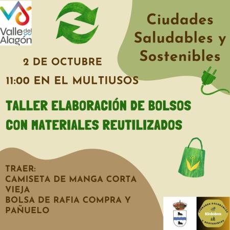 Imagen 2 de Octubre - Taller de elaboración de bolsos con materiales reutilizados