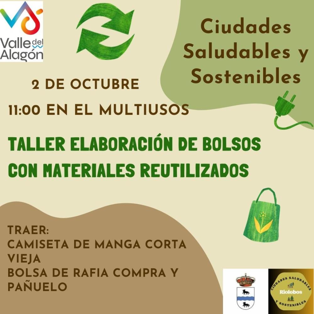 Imagen 2 de Octubre - Taller de elaboración de bolsos con materiales reutilizados