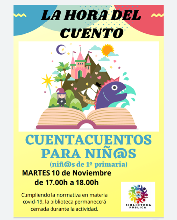 Imagen 10 de Noviembre - La hora del cuento