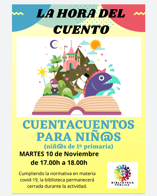 Imagen 10 de Noviembre - La hora del cuento