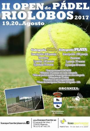Imagen 19 y 20 de Agosto - II Open de Pádel